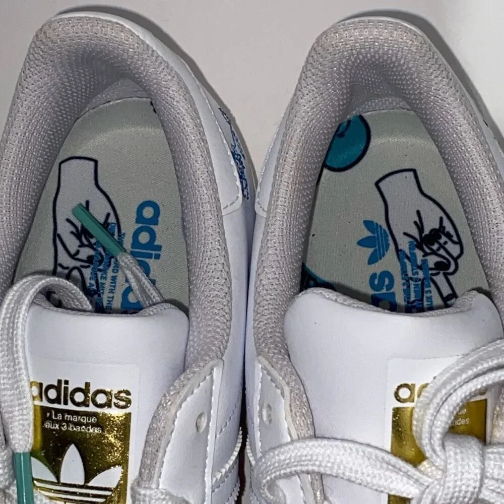 adidas women white